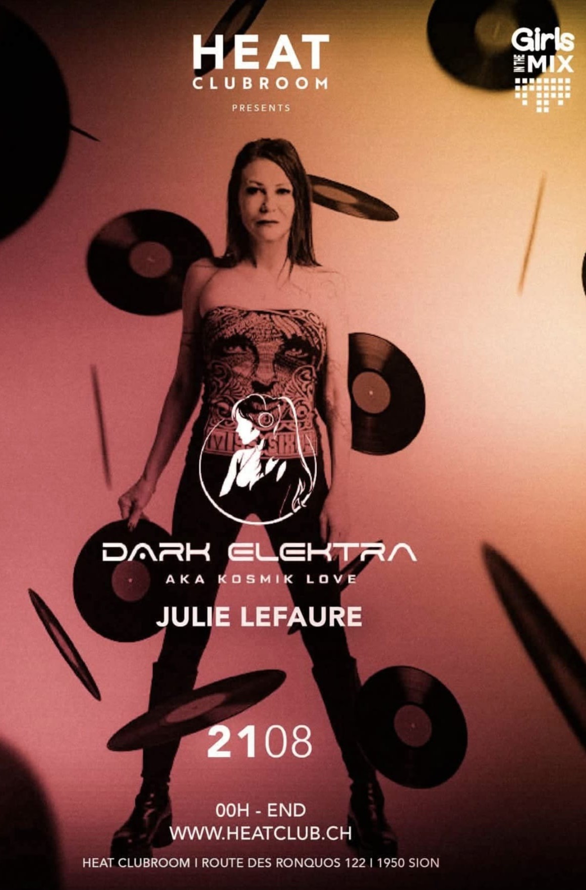 Heat Clubroom - Dark Elektra & Julie Lefaure