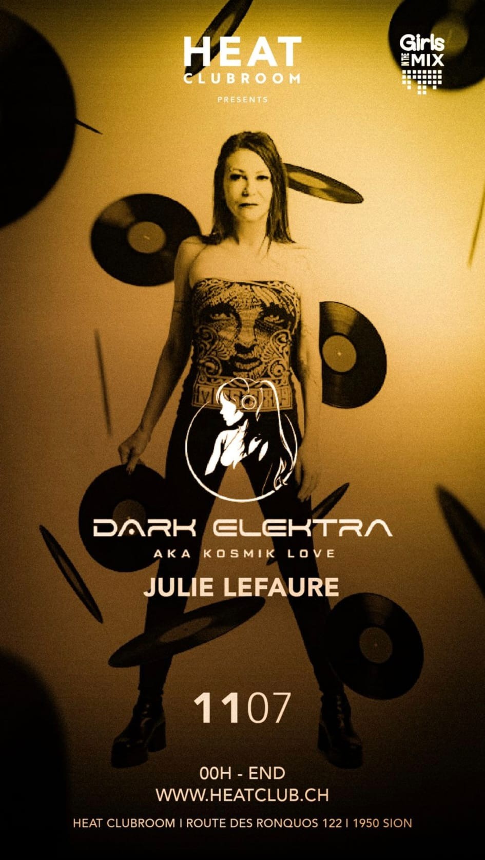 Heat Clubroom - Dark Elektra & Julie Lefaure